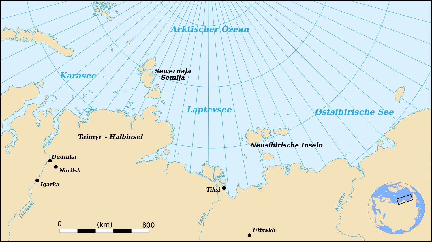 Большой Арктический заповедник карта заповедника